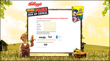 Kellogg’s e-Demption campaign